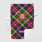 Clan Christie Tartan Golfhandtuch (Insitu)