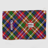 Clan Christie Tartan Golfhandtuch (Horizontal)