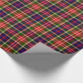 Clan Christie Tartan-kariertes Muster Geschenkpapier (Ecke)