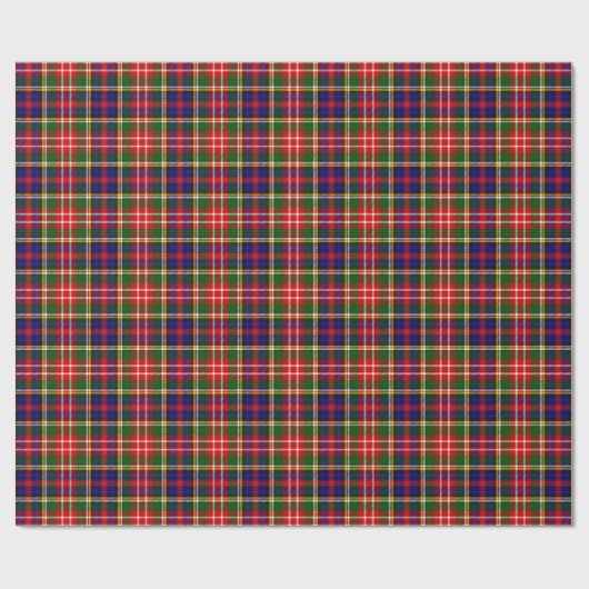 Clan Christie Tartan-kariertes Muster Geschenkpapier (Flach)