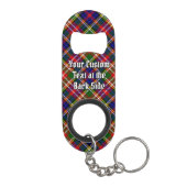 Clan Christie Tartan Mini Flaschenöffner (Rückseite)