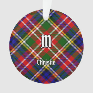 Clan Christie Tartan Ornament