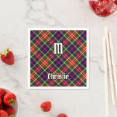 Clan Christie Tartan Serviette (Beispiel)