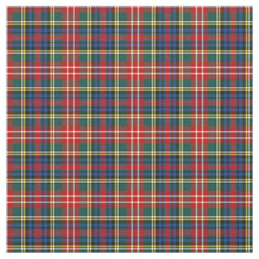 Clan Christie Tartan Stoff (Nahaufnahme)