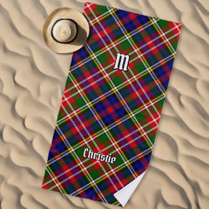 Clan Christie Tartan Strandtuch
