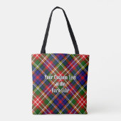 Clan Christie Tartan Tasche (Rückseite)