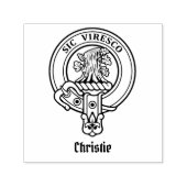 Clan Christie-Wappen Permastempel (Design)