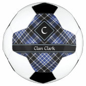 Clan Clark Jagd Tartan Fußball Ball (Vorderseite)