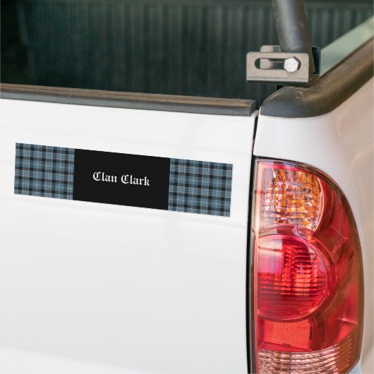 Clan Clark Tartan Autoaufkleber (Auf Lkw)