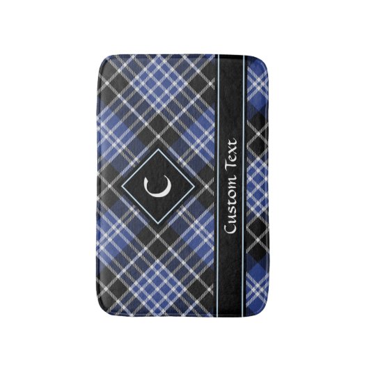 Clan Clark Tartan Badematte (Vorderseite Vertikal)