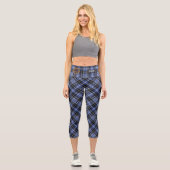 Clan Clark Tartan Capri Leggings (Vorderseite)