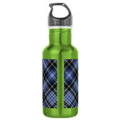 Clan Clark Tartan Edelstahlflasche (Rückseite)