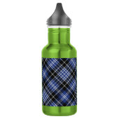 Clan Clark Tartan Edelstahlflasche (Links)