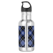 Clan Clark Tartan Edelstahlflasche (Rückseite)