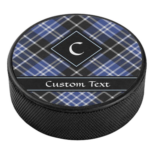 Clan Clark Tartan Eishockey Puck (3/4)