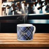 Clan Clark Tartan Espressotasse