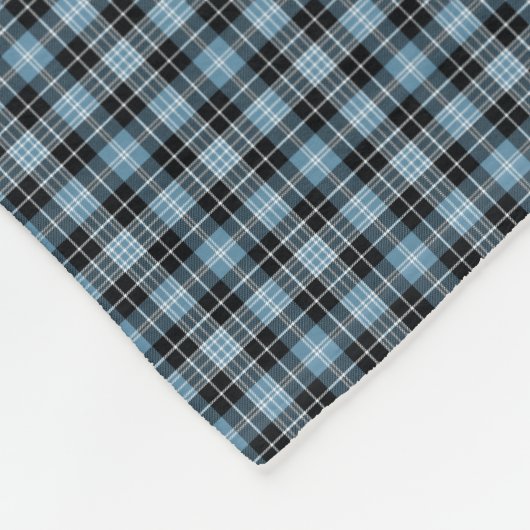 Clan Clark Tartan Fleecedecke (Ecke)