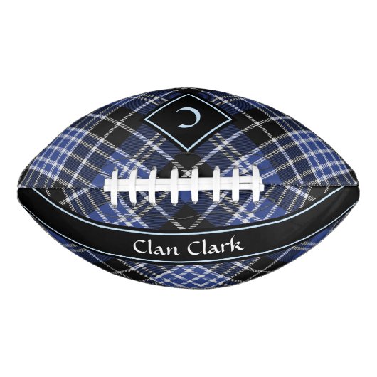 Clan Clark Tartan Football (Vorderseite)