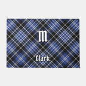 Clan Clark Tartan Fußmatte (Vorderseite)