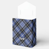 Clan Clark Tartan Geschenkschachtel (Geöffnet)