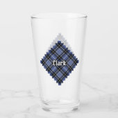 Clan Clark Tartan Glas (Rückseite)
