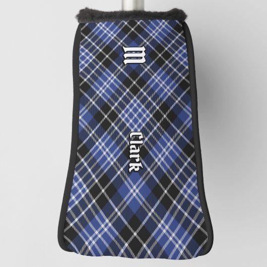 Clan Clark Tartan Golf Headcover (Rotieren 90)
