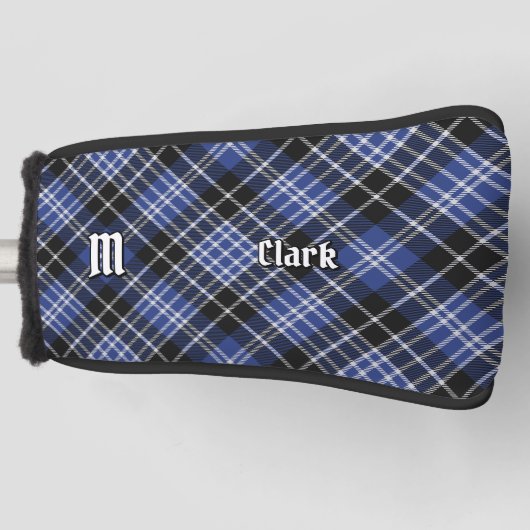 Clan Clark Tartan Golf Headcover (Vorderseite)