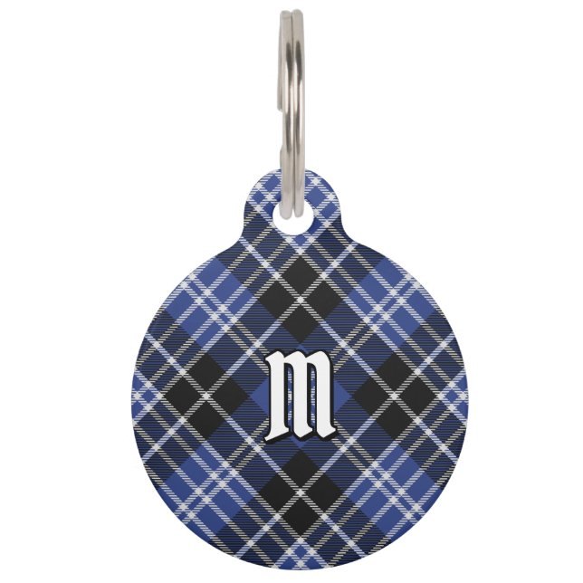 Clan Clark Tartan Haustiermarke (Vorderseite)