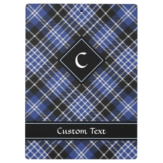 Clan Clark Tartan Klemmbrett (Rückseite)