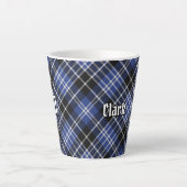 Clan Clark Tartan Milchtasse (Vorderseite)