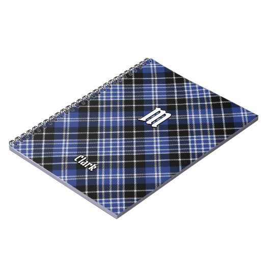 Clan Clark Tartan Notizblock (Linke Seite)