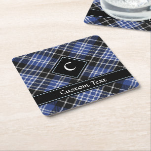Clan Clark Tartan Rechteckiger Pappuntersetzer