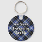 Clan Clark Tartan Schlüsselanhänger (Rückseite)