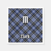 Clan Clark Tartan Serviette (Vorderseite)