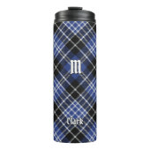 Clan Clark Tartan Thermosbecher (Vorderseite)