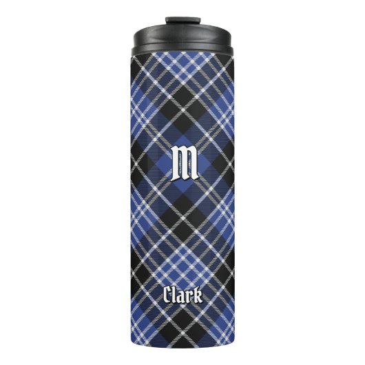 Clan Clark Tartan Thermosbecher (Vorderseite)