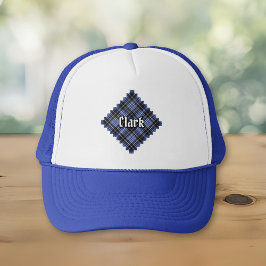 Clan Clark Tartan Truckerkappe