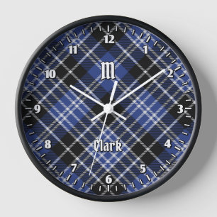 Clan Clark Tartan Uhr