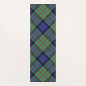 Clan Clark Tartan Yogamatte (Rückseite)