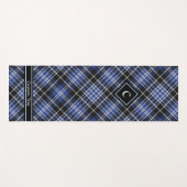 Clan Clark Tartan Yogamatte (Vorderseite (Horizontal))