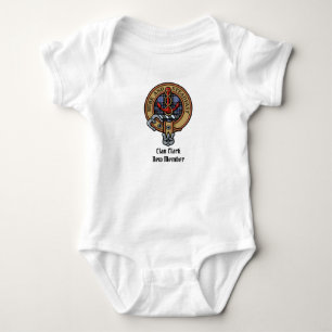 Clan Clark Wappen Baby Bodysuit Strampler