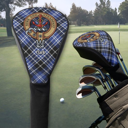 Clan Clark Wappen Golf Headcover