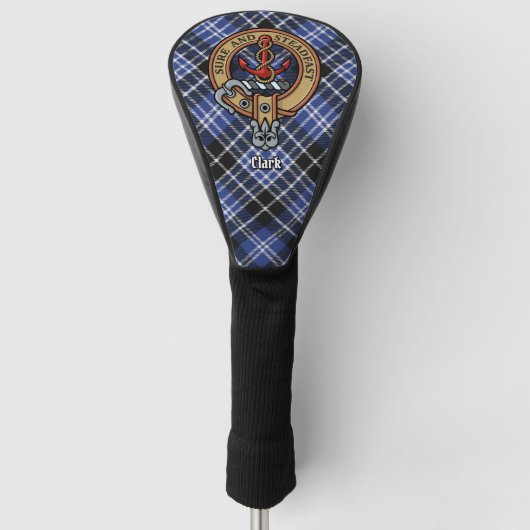 Clan Clark Wappen Golf Headcover (Vorderseite)