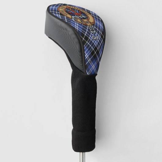 Clan Clark Wappen Golf Headcover (angewinkelt)