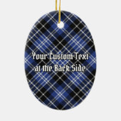 Clan Clark Wappen Keramik Ornament (Hinten)