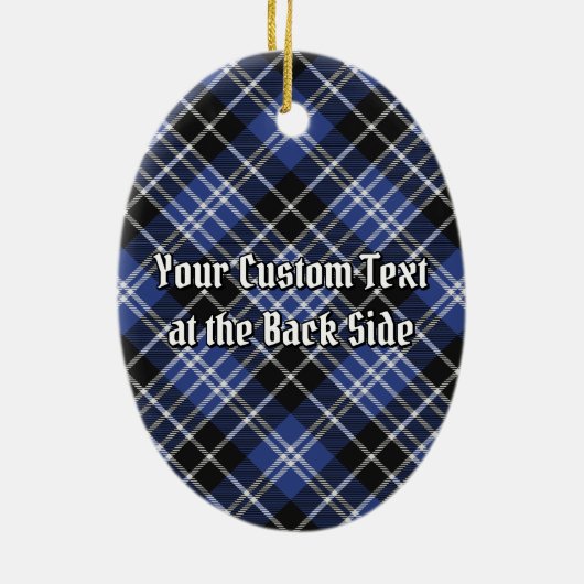 Clan Clark Wappen Keramik Ornament (Hinten)