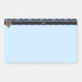 Clan Clark Wappen Post-it Klebezettel (Vorderseite)