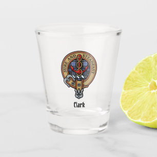 Clan Clark Wappen Schnapsglas