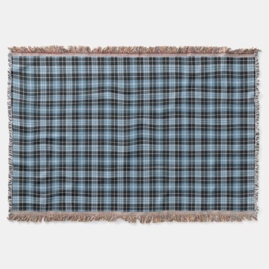 Clan-ClarkTartan Decke (Vorderseite)