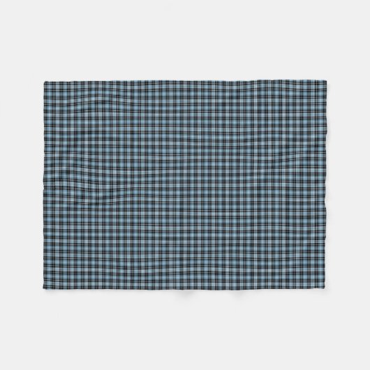 Clan-ClarkTartan Fleecedecke (Vorderseite (Horizontal))
